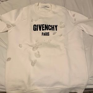 Givenchy Distressed Sweatshirt